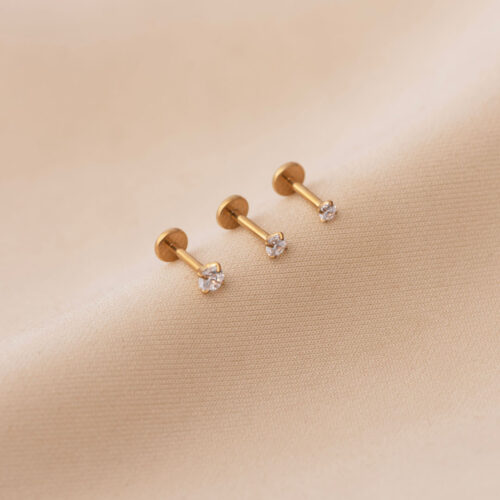 Luxo titanium stud (Gold | 1 pc)