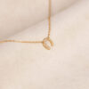 Lauren horseshoe necklace (Gold)