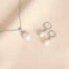 Celene drop set (silver)