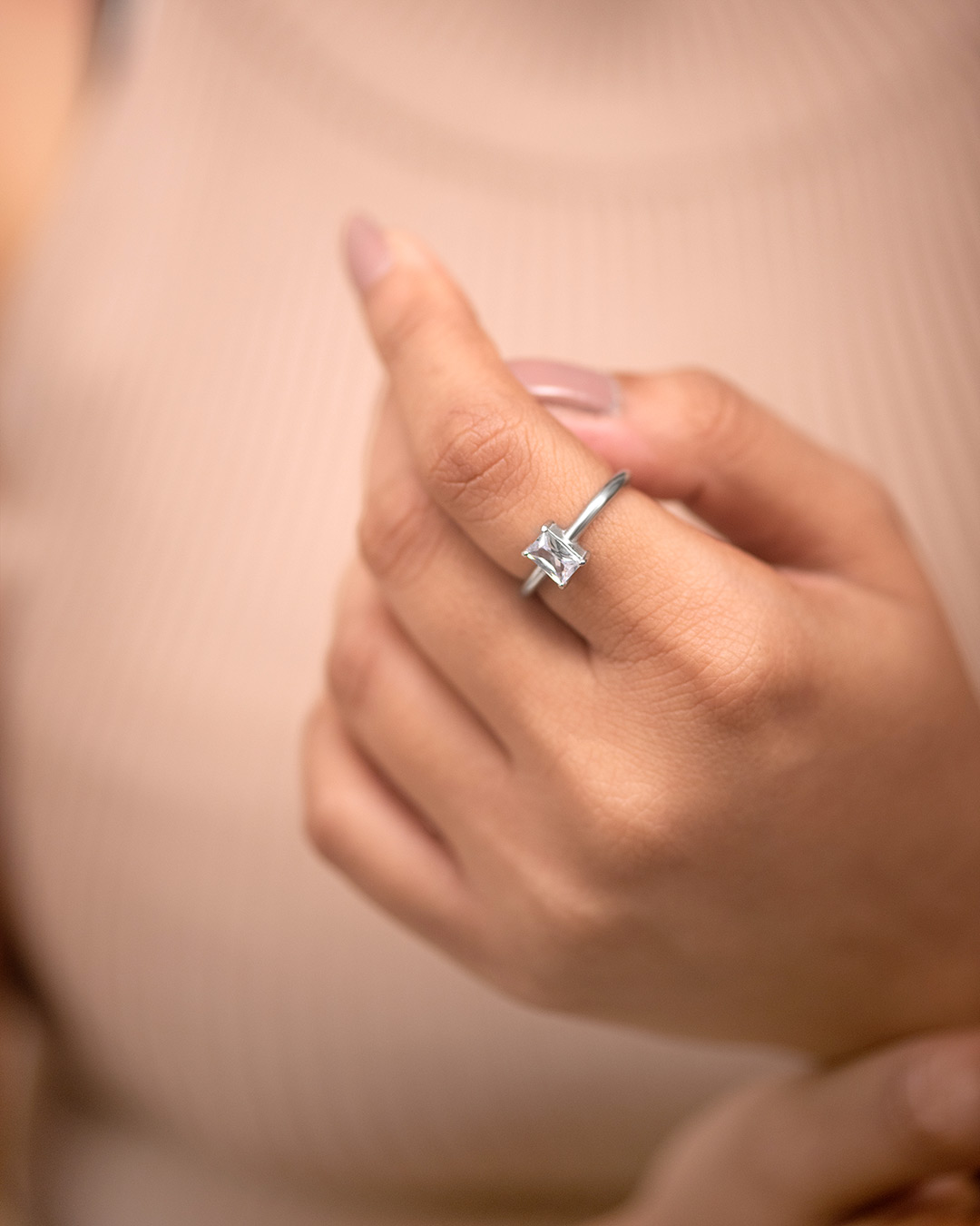 Recta beam ring (gold/silver) - Image 4